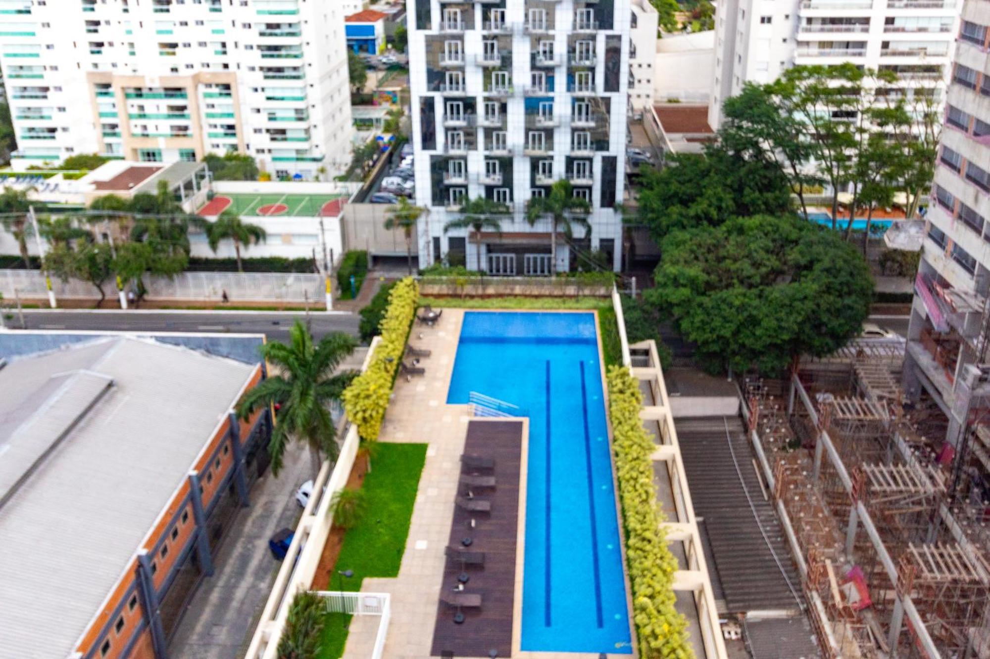 Apartament Apt 1 Dormitorio - Alto Da Boa Vista - Com Ar Condicionado, Wifi, Estacionamento, Otima Localizacao, Proximo Metro E Principais Avenidas Da Zona Sul De Sp São Paulo Zewnętrze zdjęcie