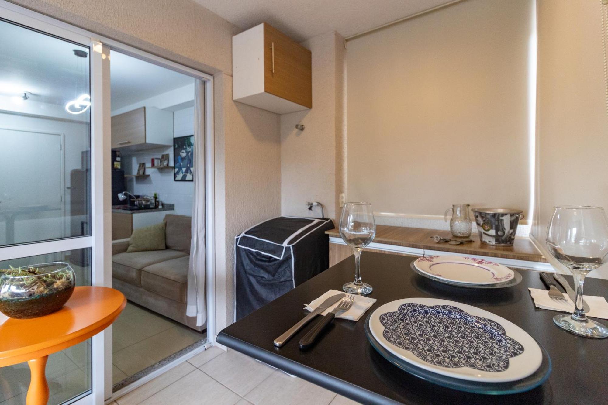 Apartament Apt 1 Dormitorio - Alto Da Boa Vista - Com Ar Condicionado, Wifi, Estacionamento, Otima Localizacao, Proximo Metro E Principais Avenidas Da Zona Sul De Sp São Paulo Zewnętrze zdjęcie