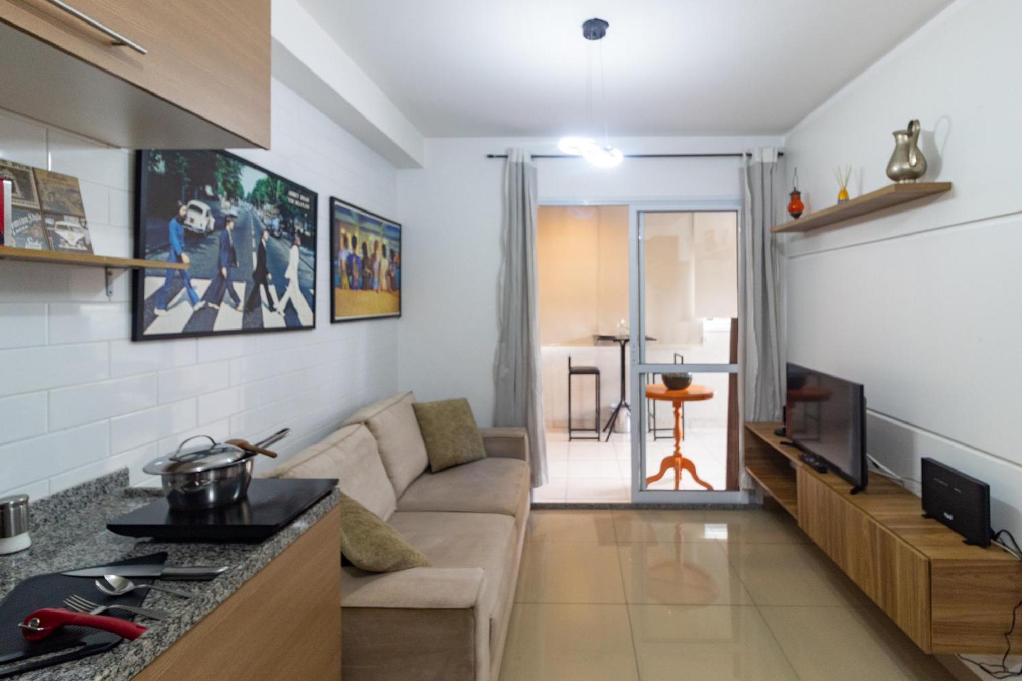 Apartament Apt 1 Dormitorio - Alto Da Boa Vista - Com Ar Condicionado, Wifi, Estacionamento, Otima Localizacao, Proximo Metro E Principais Avenidas Da Zona Sul De Sp São Paulo Zewnętrze zdjęcie